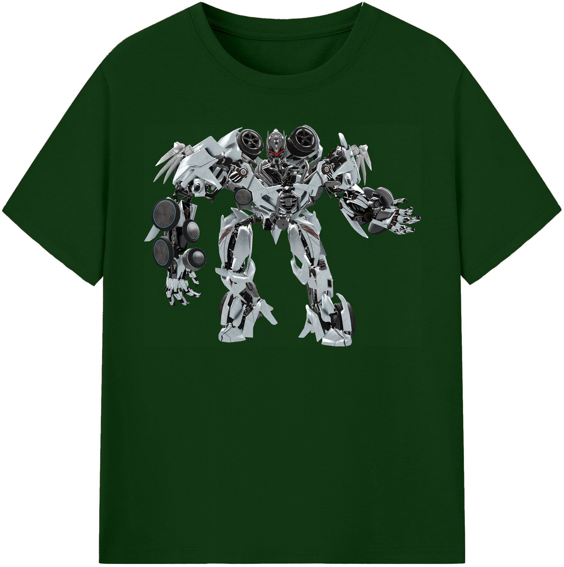 （画像用） Transformers トランスフォーマー 綿100％半袖Tシャツ（フロントプリント）